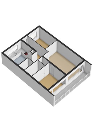 Floorplan - Rijswijkstraat 69, 1062 ER Amsterdam